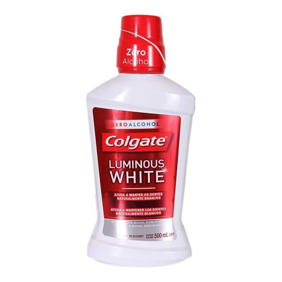 Imagen de Enjuague bucal Colgate Luminous White zero alcohol 500ml