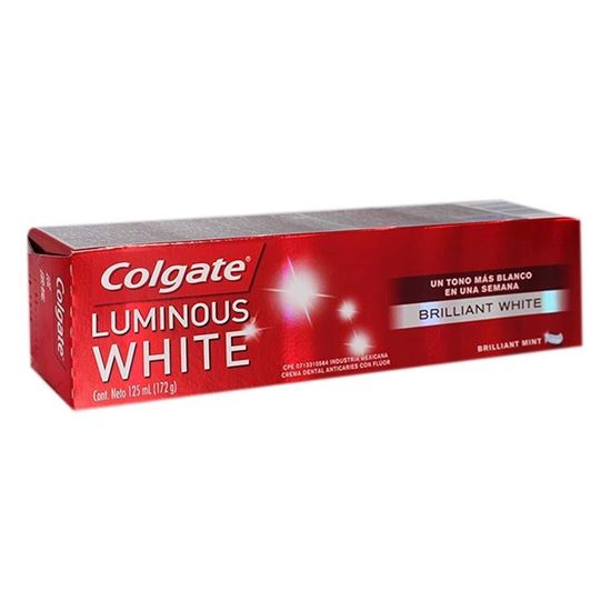 Imagen de Crema dental Colgate Luminous White 125ml