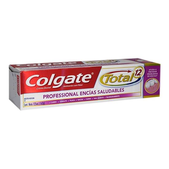 Imagen de Pasta dental Colgate Total 12 professional encías saludables 125ml