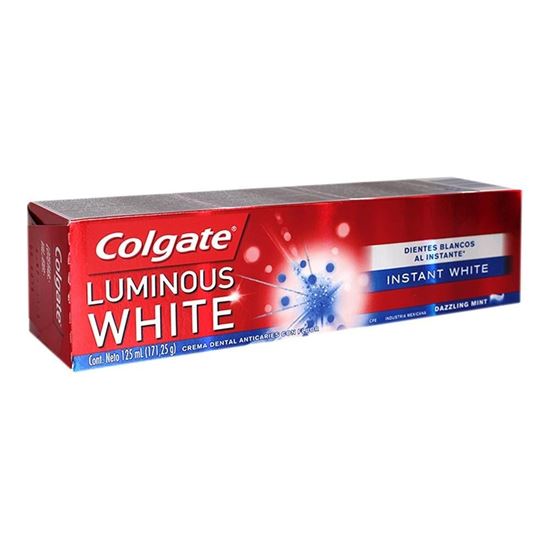 Imagen de Crema dental Colgate Luminous White instant dazzling mint 125 ml