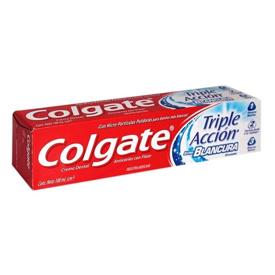 Imagen de Pasta dental Colgate Triple Acción extra blancura 100ml