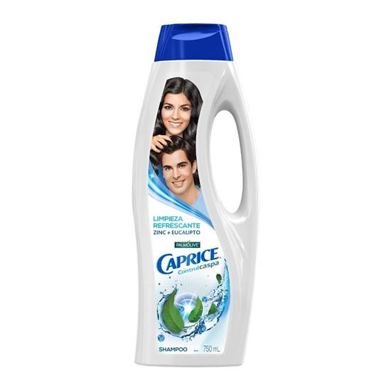 Imagen de Shampoo control caspa con eucalipto Palmolive Caprice Limpieza Refrescante 750ml