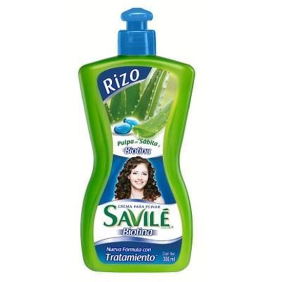 Imagen de Crema para peinar con biotina para cabello rizado Savilé Rizos Definidos 300ml