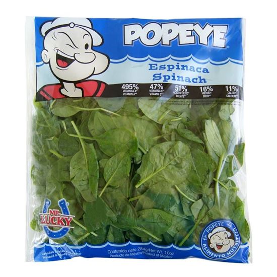 Imagen de Espinacas Mr. Lucky Popeye 284g