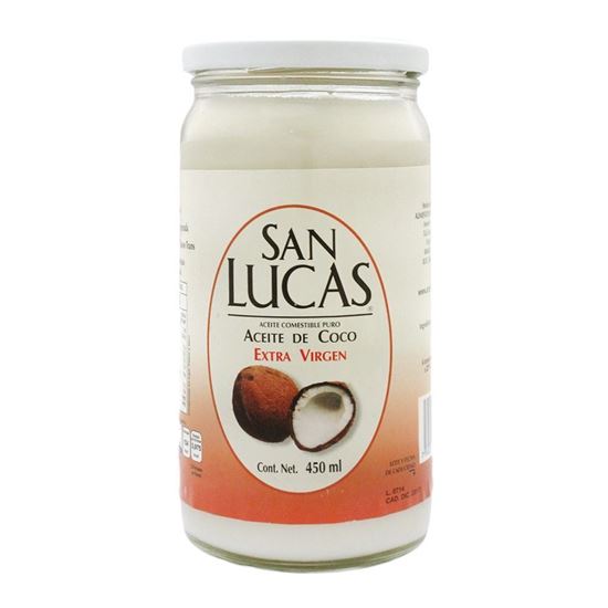 Imagen de Aceite de coco San Lucas extra virgen 450ml
