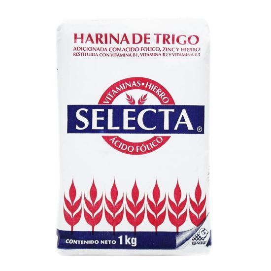 Imagen de Harina de trigo Selecta 1kg