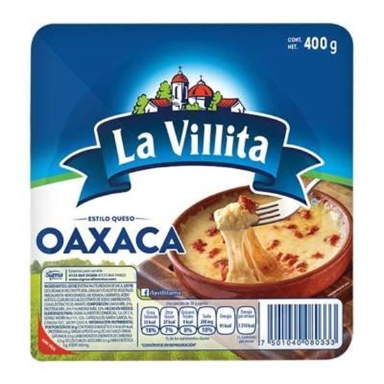 Imagen de Queso Oaxaca La Villita 400g