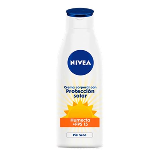Imagen de Crema corporal Nivea Protección solar 15 FPS todo tipo de piel 220ml