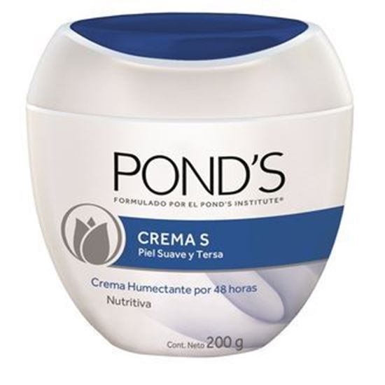 Imagen de Crema humectante Pond´s Crema S. para piel suave y tersa 200g