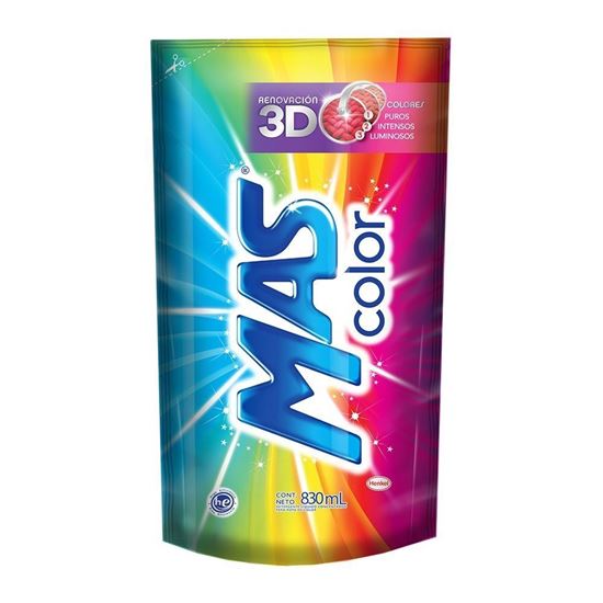 Imagen de Detergente líquido Mas color 830ml