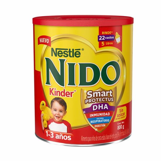 Imagen de Fórmula infantil Nido Kinder (1 a 3 años) 800 g