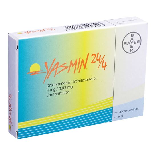 Imagen de Yasmín 24/4 con 28 comprimidos