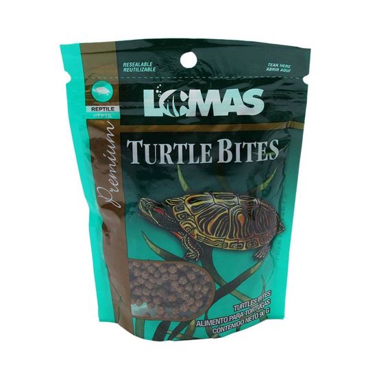 Imagen de Alimento para tortuga Lomas Turtle Bites 300g