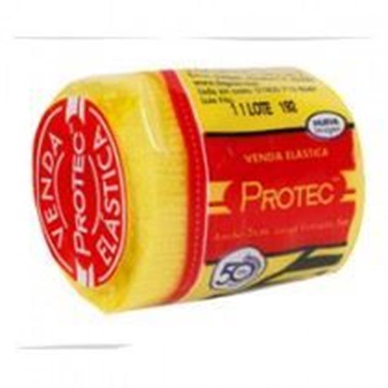 Imagen de Venda elástica 5cm Protec paquete con 12 pzas