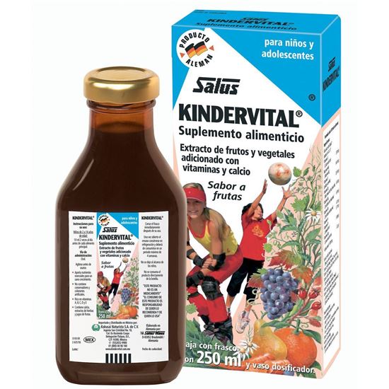 Imagen de Jarabe Kinvervital sabor a frutas 250ml