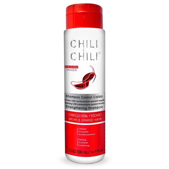 Imagen de Shampoo Chili & Chili control caída con chile y cacahuananche 500ml