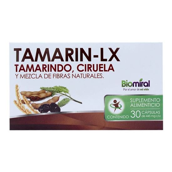 Imagen de Cápsulas Tamarín LX con 30 caps