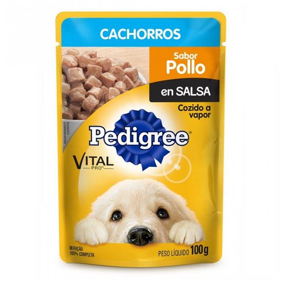 Imagen de Pedigree cachorro pollo en filets sobre 100g