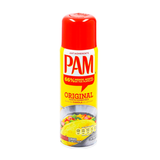 Imagen de Aceite de canola antiadherente en spray Pam Original 170g