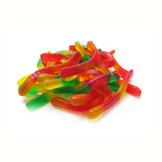 Imagen de Gomitas Ricolino Gomilocas Gusanos Bicolor a granel