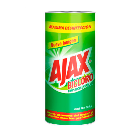 Imagen de Limpiador en polvo Ajax bicloro 582g