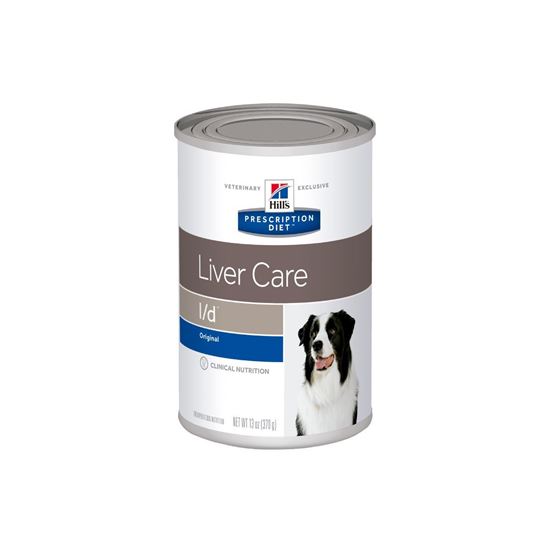 Imagen de Alimento en lata para perro Hill's Cuidado del hígado 370 g