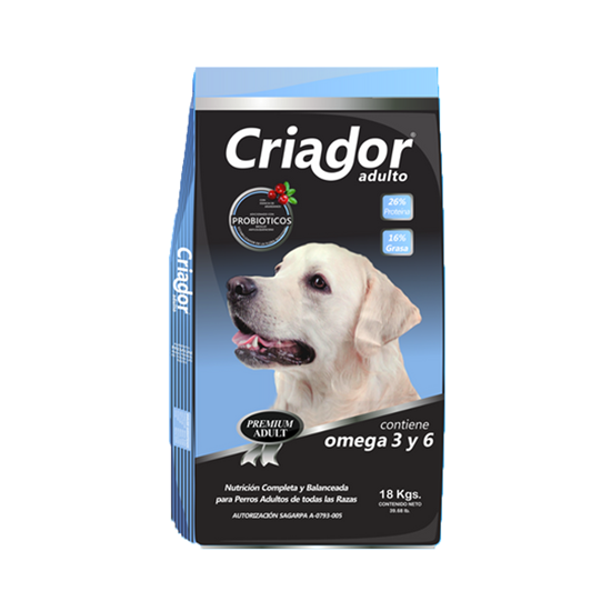Imagen de Alimento para perro Criador 18kg