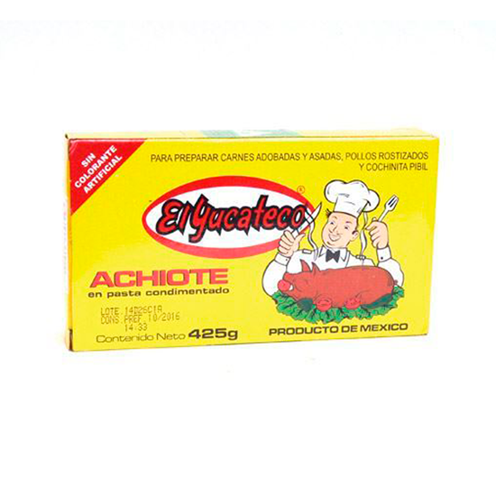 Imagen de Achiote en pasta El Yucateco 425g