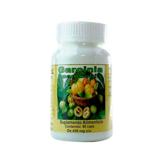 Imagen de Cápsulas de Garcinia Cambogia Afrodin de 450 mg c/u. 60 caps.