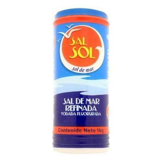 Imagen de Sal refinada Sol bote 1 kg