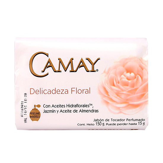 Imagen de Jabón de tocador Camay delicadeza floral 150g