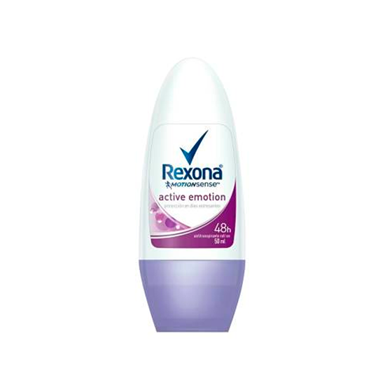 Imagen de Antitranspirante en roll on para dama Rexona Motion Sense Active Emotion 48h 50ml