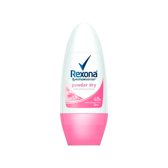 Imagen de Antitranspirante Rexona Motion Sense powder dry en roll on para dama 50ml