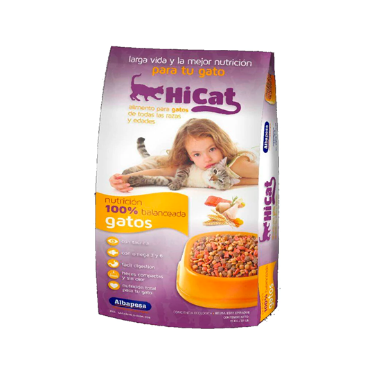 Imagen de Alimento para Gato Hi Cat 15 kg