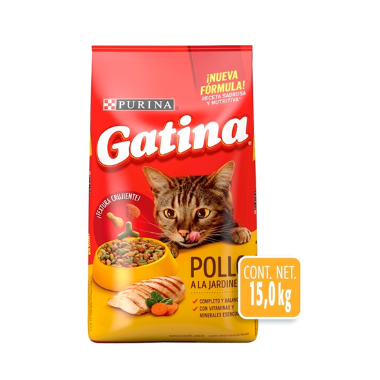 Imagen de Alimento para gato Gatina de pollo 15kg