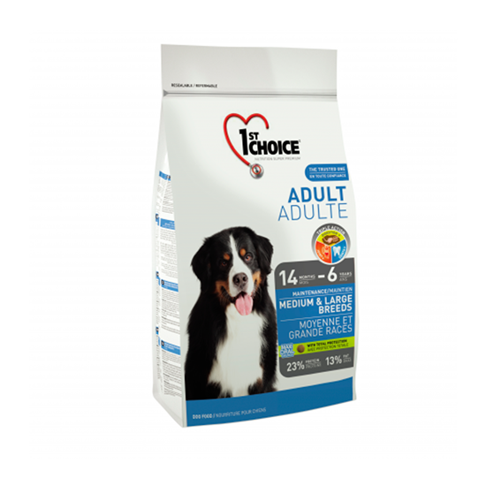 Imagen de Alimento para perro 1st Choice Adulto razas medianas y grandes 7 kg