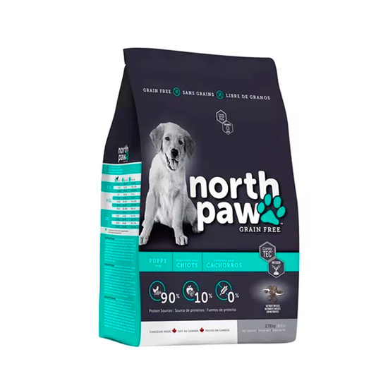 Imagen de Alimento para Perro North Paw cachorro 2.72 kg