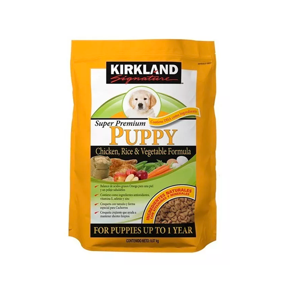Imagen de Alimento para Perro Kirkland cachorro 9 kg
