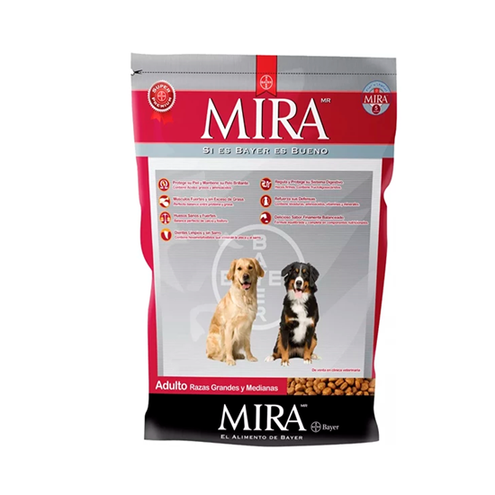 Imagen de Alimento para perro MIRA Bayer Adulto razas medianas y grandes 7.5kg