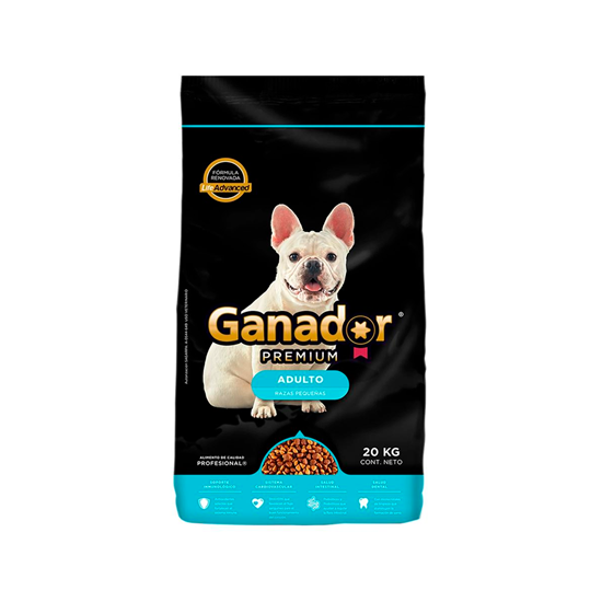 Imagen de Alimento para Perro Ganador premium adulto razas pequeñas 20kg
