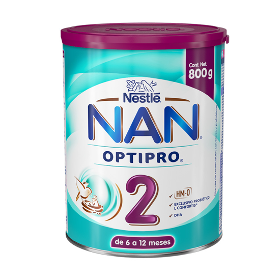 Imagen de Fórmula infantil Nan 2 800g
