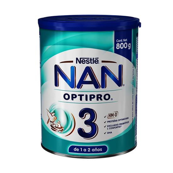 Imagen de Fórmula infantil Nan 3 800 g