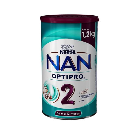 Imagen de Fórmula infantil Nan 2 1.2 kg