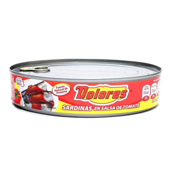 Imagen de Sardinas en salsa de tomate Dolores 425g