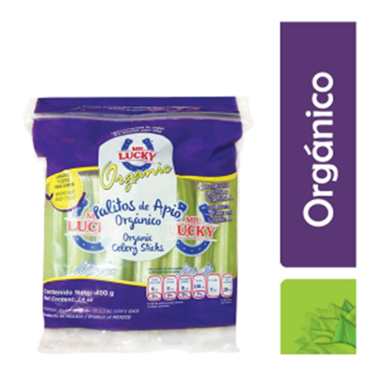 Imagen de Palitos de apio orgánico Mr. Lucky 400g