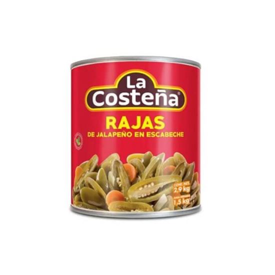 Imagen de Chile rajas La Costeña 2.8 kg