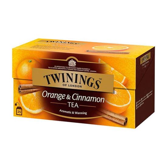 Imagen de Té naranja canela Twinings 25 sobres de 2g c/u