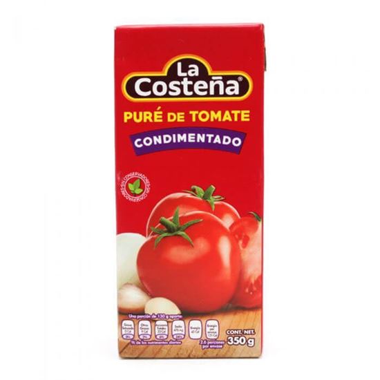 Imagen de Puré de tomate condimentado La Costeña 350g