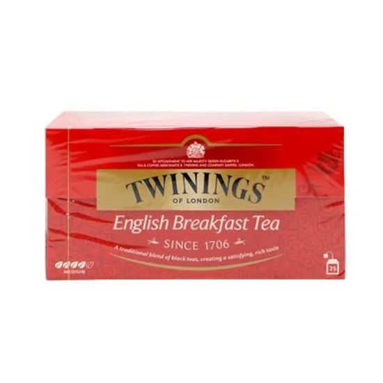 Imagen de Té desayuno inglés Twinings 25 sobres de 1.5g c/u