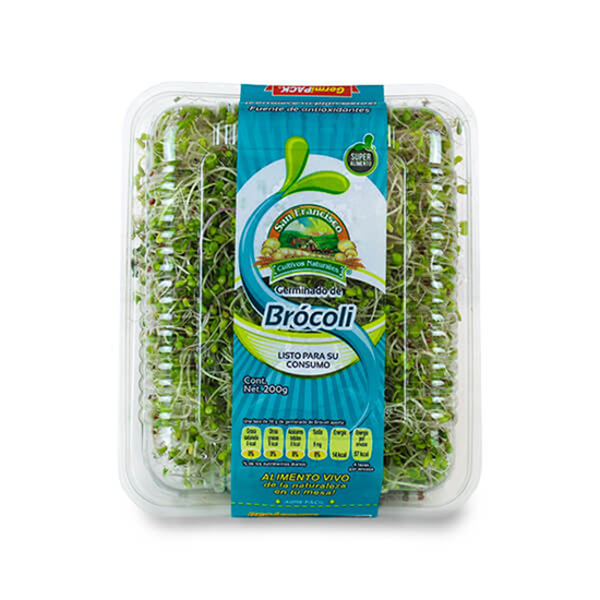Imagen de Germinado de brocoli San francisco en domo de 200g
